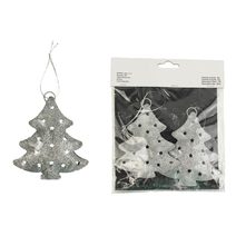 Ozdoba stromek, 2ks K1093/ST - 9 x 1,5 x 11 cm