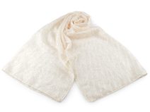 Společenský šifónový šál přes ramena / štola 180x70 cm