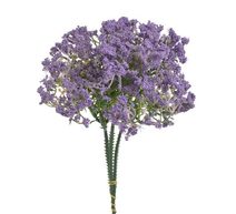 Drobné květinky x3 - fialová 20 cm