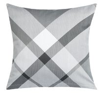 Povláček bavlněný satén Šedá,Bílá 94/958 40x40 cm