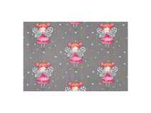 Bavlněná látky Vlaštovky šíře 160 cm METRÁŽ