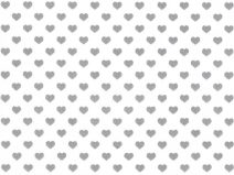 Bavlněná látka srdce METRÁŽ