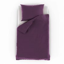 Saténové povlečení LUXURY COLLECTION tmavě hnědé/béžové