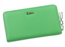 Eslee praktická zelená matná dámská peněženka