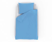 Bavlněné povlečení NORDIC COLLECTION 140x200, 70x90cm GRID modré