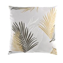 Povlak na polštář saténový panel LOOP modré