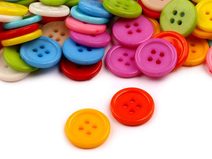 Knoflík barevný mix velikost 34" balení 100 kusů