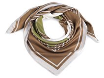 Saténový šátek 90x90 cm