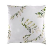 Povlak na polštář hladká bavlna PROVENCE MONTERA šedá reverse