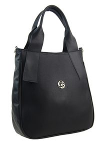 Kožená velká dámská shopper kabelka přes rameno tmavě béžová
