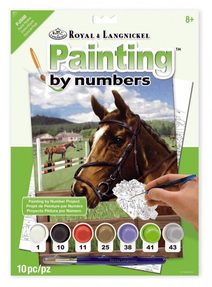 Malování podle čísel - Junior 7 barev asst na kartě