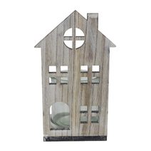 Svícen domeček D7414 - 14x14x9cm