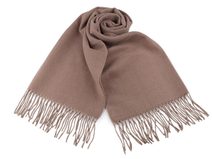 Zimní šála / pléd s třásněmi 70x180 cm