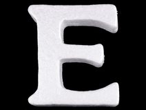 5 "E" bílá