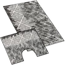 Froté ručník mozaika se jménem BABIČKA - 50x100 cm krémová