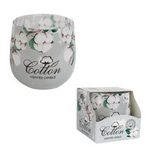 Svíčka vonná ve skle COTTON 100g G - dia 7,5 × 7,8 cm