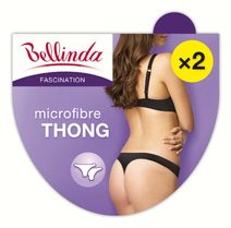 Tanga Linda thong černá