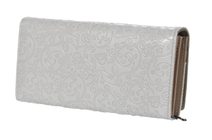 Albatross Kožená červená matná dámská peněženka