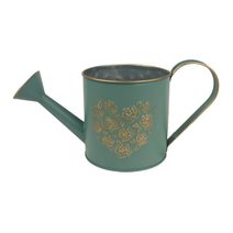 Plechová konvička srdce K3327 - 28.5 × 12 × 12 cm