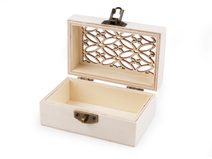 Dřevěná krabička k dozdobení