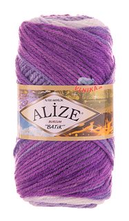 Akrylová příze Burcum Batik 100 g