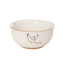 Miska ker. STATEK slepice pr. 13,5 cm CZ - dia 13,5 x 6,5 cm