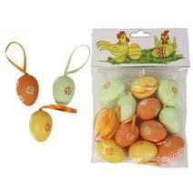 Vajíčka dekorační 12 ks X2444