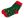 Dívčí / dámské vánoční ponožky v dárkové kouli s kovovou vločkou (14 (38-43) zelená tmavá)
