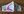 Rouška bavlněná na gumičku s vnitřní kapsou - délka oblouku 15cm fialová kytička