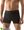 Eco Bamboo Pánské boxerky s delší nohavičkou (černá - M/L)