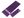 Univerzální zažehlovací pravítko Prym (fialová)