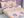 Povlečení bavlněné - 140x220, 70x90 cm fialová louka