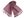 Šála typu pashmina s třásněmi 65x180 cm (14 (26b) lila)