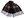 Pánská zimní šála káro s třásněmi 38x180 cm (5 hnědá koňak černá)