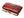 Kožená červená malá hrubá dámská peněženka RFID v krabičce Lorenti