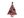 Brož s broušenými kamínky vánoční stromeček (2 multikolor)