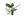 Větvička bobule a květy na drátku (1 krémová světlá)