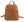 Kožený dámský módní batůžek Tiara krémová / hnědá