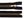 Kovový / mosazný zip šíře 6 mm délka 80 cm (332 černá)