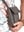 WILD Kožená pánská crossbody taška tmavě šedá 17x20x5 cm
