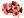 Umělá chryzantéma / kytice (4 červená)