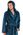 Unisex Petrolejový Župan s Kapucí Siena - Model 31 56 6430