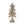 Dekorační stromeček D5685/1 - 10 × 5 × 20 cm