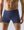 Pánské boxerky s delší nohavičkou Bamboo Soft (lékořice - L/XL)