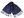 Šála typu pashmina s třásněmi 65x170 cm (5 modrá pařížská)