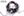 Ústní rouška bavlněná na gumičku s vnitřní kapsou - délka oblouku 18cm černý puntík