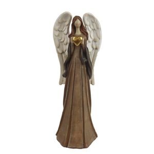 Dekorace anděl X5504-20 - 8 × 7 × 21 cm
