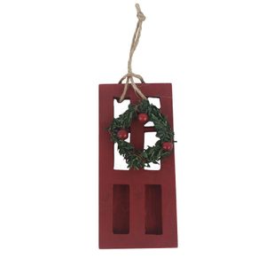 Dekorace k zavěšení D6558-08 - 12 cm