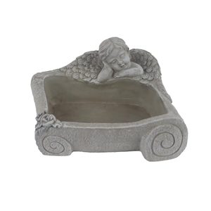 Cementový obal k osázení X5946 - 21 × 18 × 12 cm