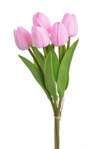 Tulipán pěnový (5 ks) - růžová 30 cm